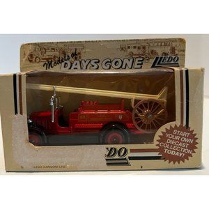 Lledo Diecast Models of Days Gone, NEW in Original Box London Fire Brigade Truck